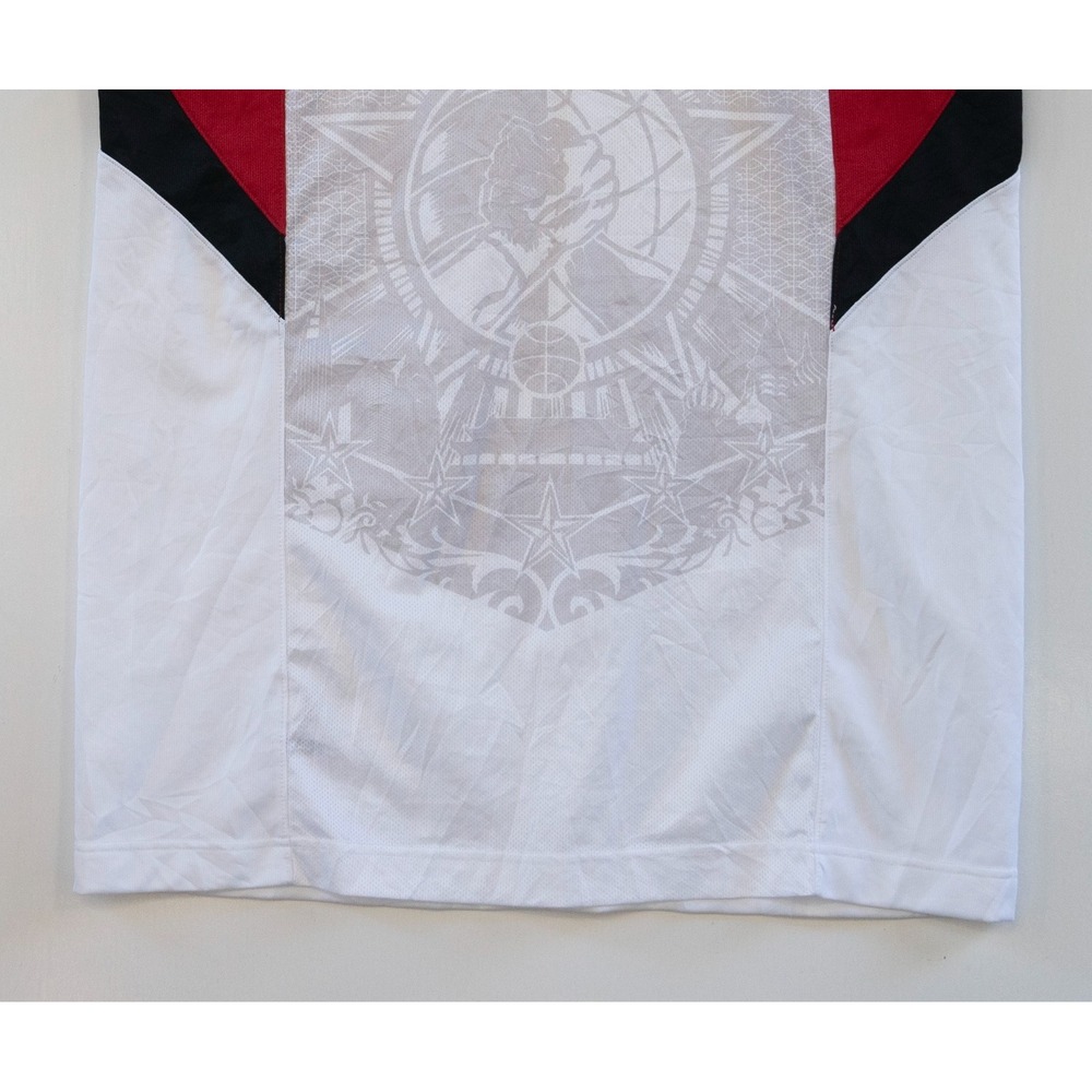 Nike White & Black Sleeveless Tank Top with Gold Swoosh - Picture 8 of 8